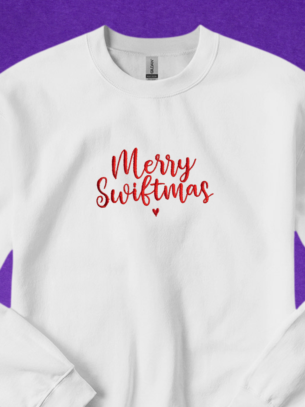 Merry Swiftmas, Embroidered sweatshirt