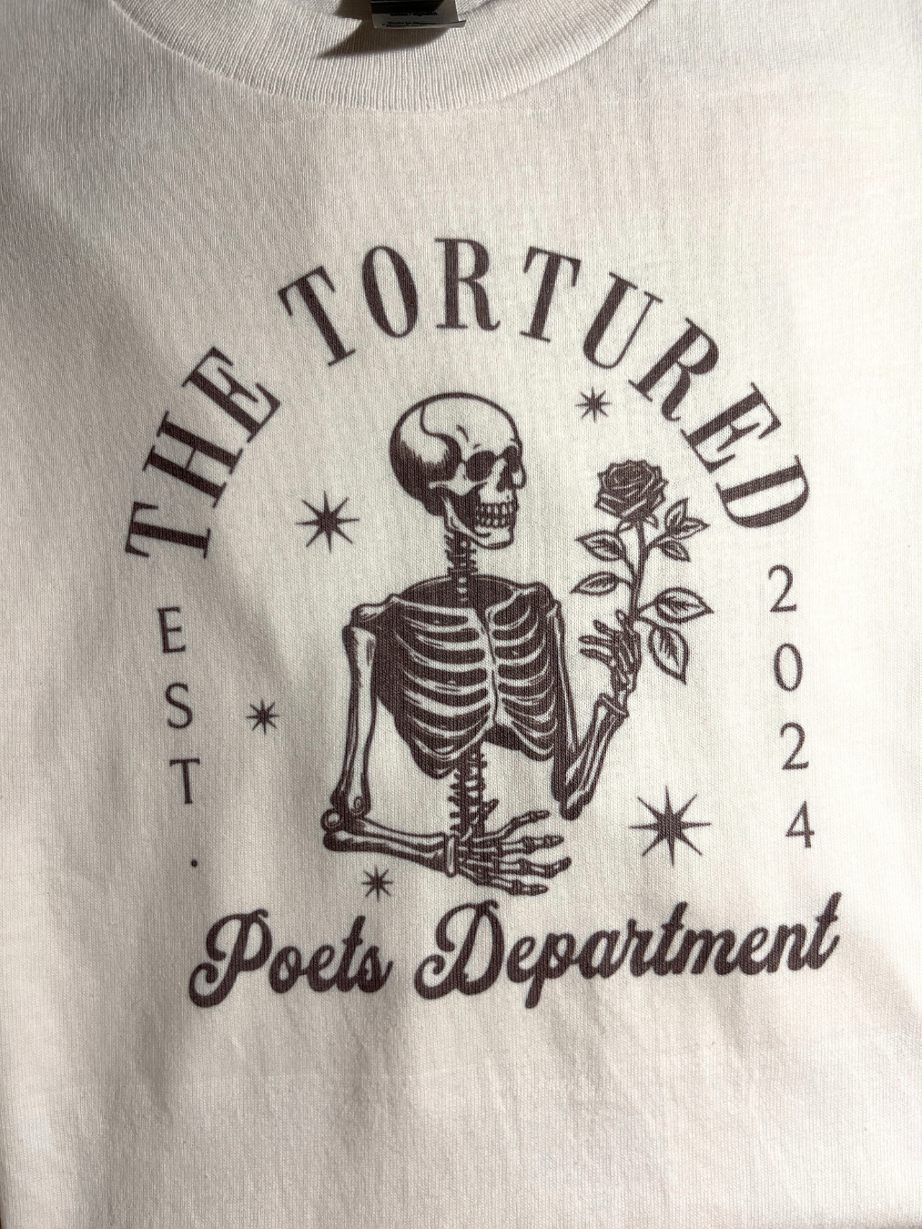 The Tortured Poets Department, sublimated t-shirt