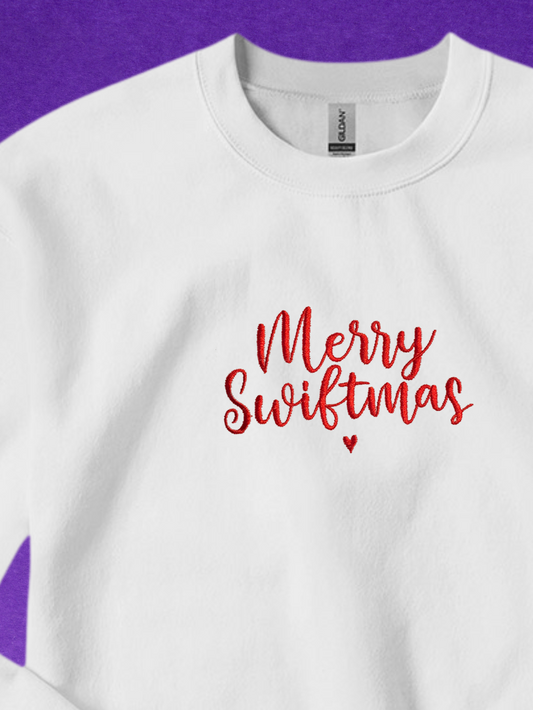 Merry Swiftmas, Embroidered sweatshirt