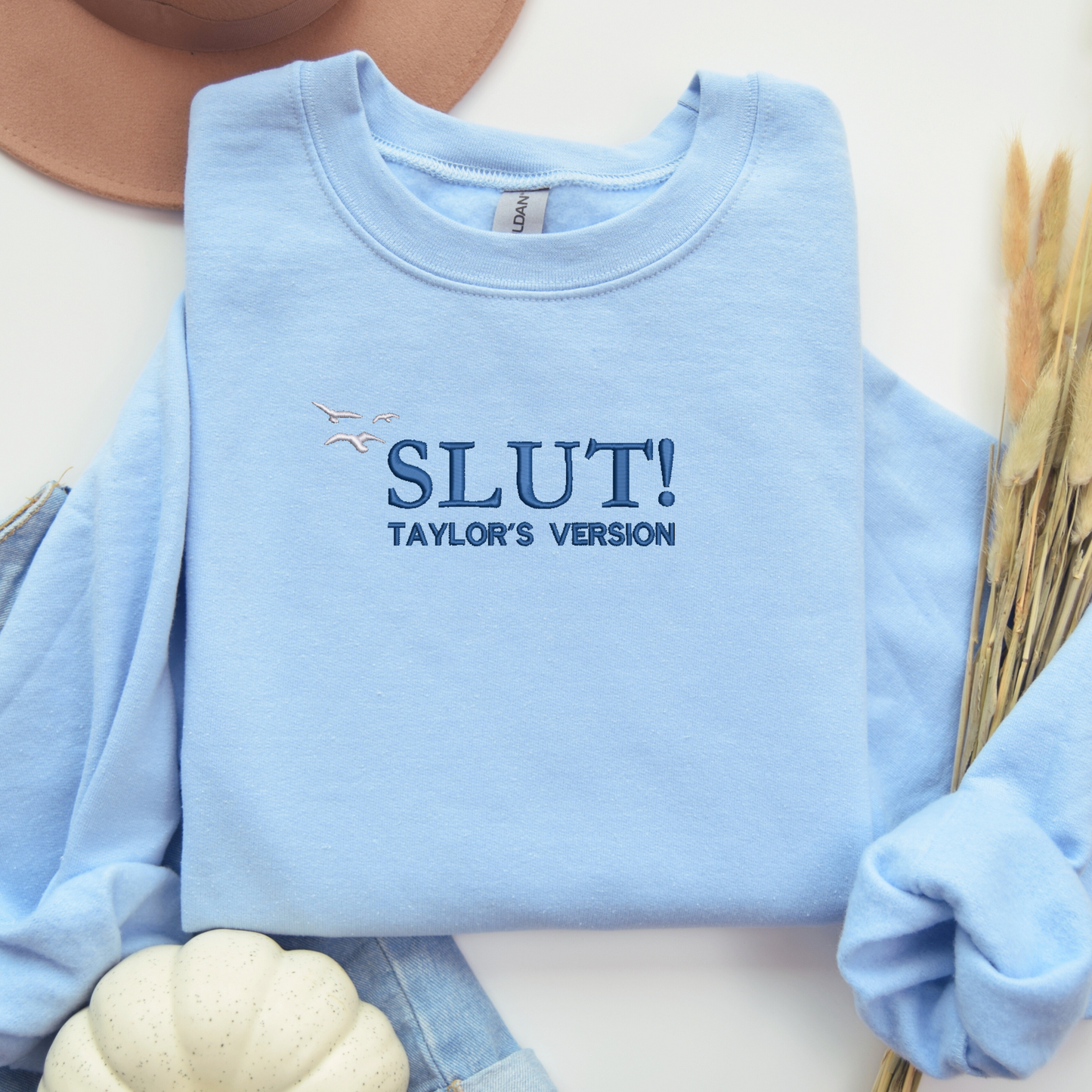 1989, Slut!, Embroidered sweatshirt