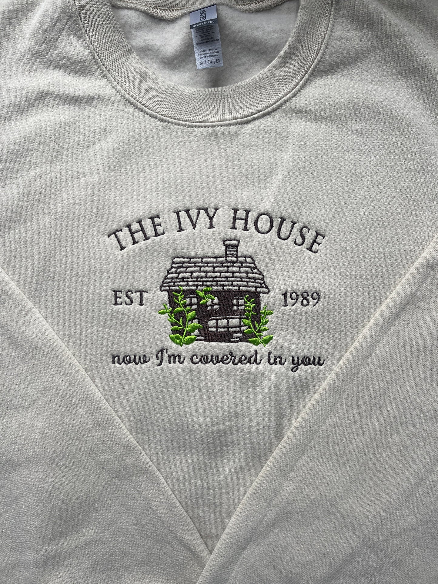 Too good to go!  - The Ivy House, EMBROIDERED , Crewneck Sweatshirt