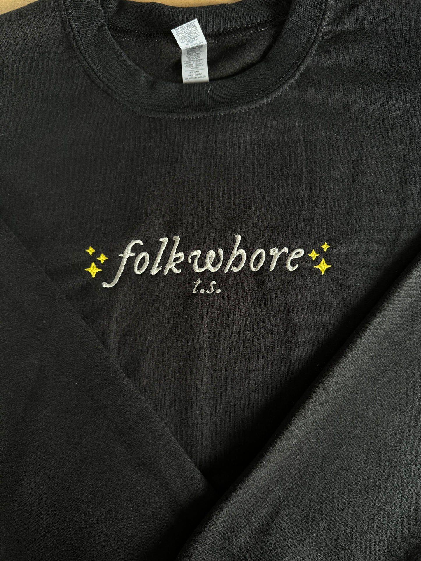 EMBROIDERED Folklore - t.s. - sweatshirt