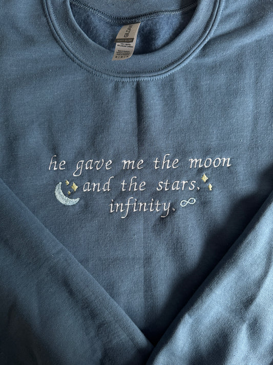 The summer I turned pretty , embroidered sweatshirt