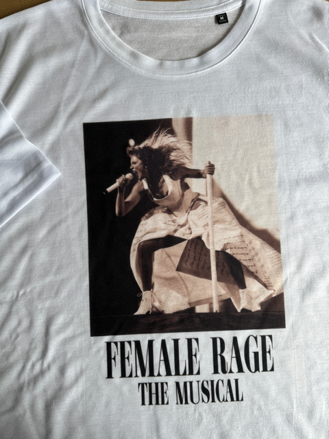 Too good to go item! DIFFERENT SIZES, Female Rage, TTPD, Sublimated short sleeve t-shirt