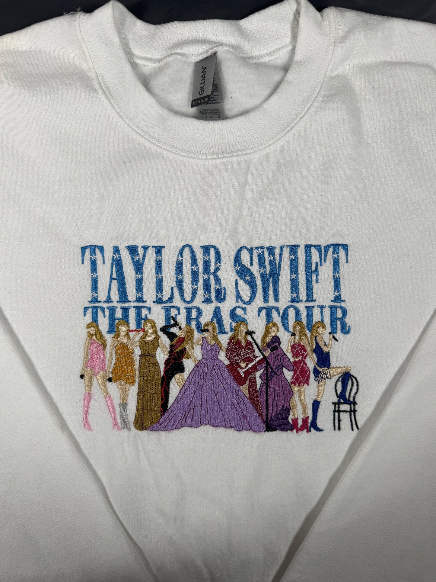 Too good to go! - Taylor Swift - EMBROIDERED Crewneck Sweatshirt