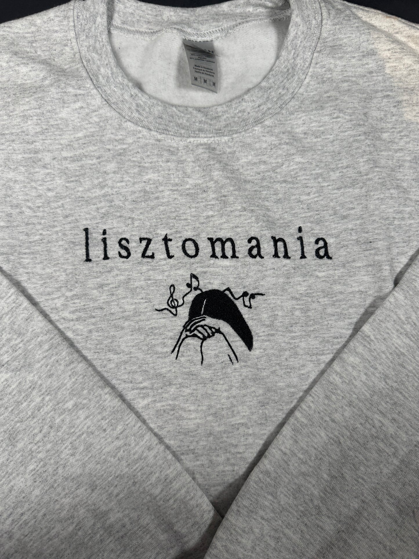 Too good to go! - Liztomania - EMBROIDERED Crewneck Sweatshirt