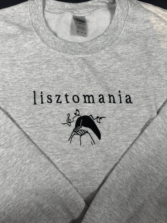 Too good to go! - Liztomania - EMBROIDERED Crewneck Sweatshirt