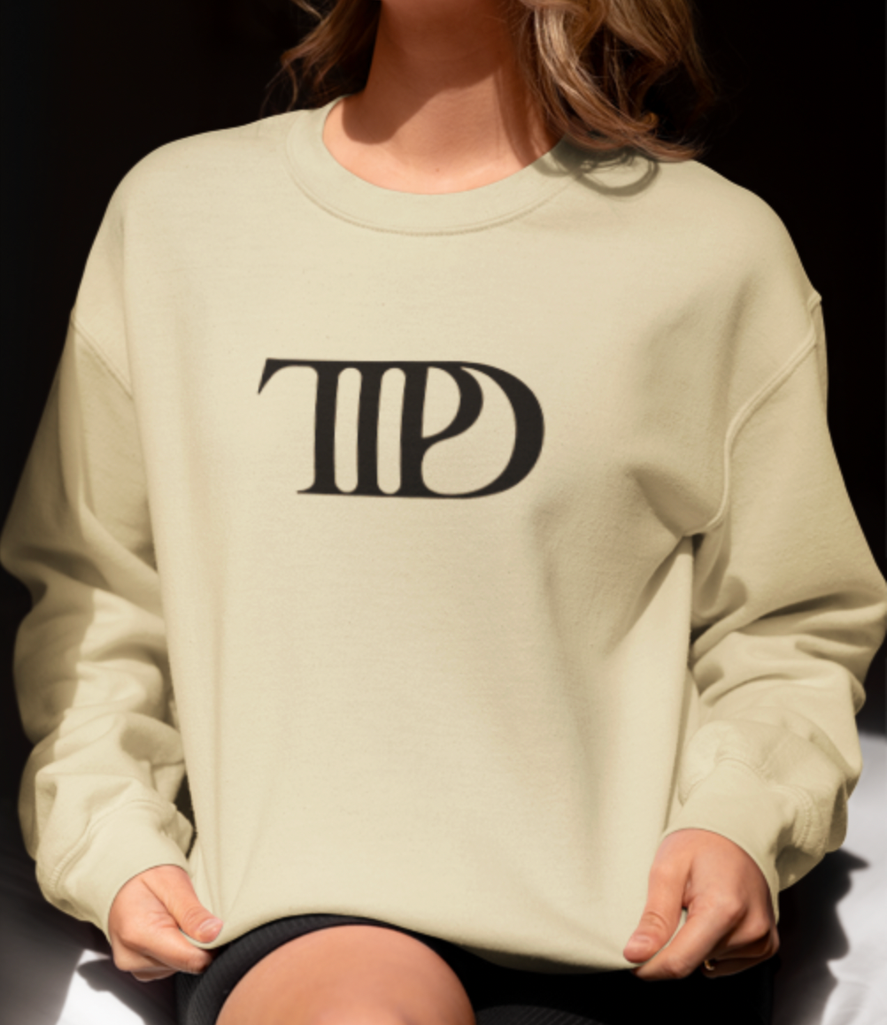 The Tortured Poets Department, Vinyl printed, Crewneck Sweatshirt