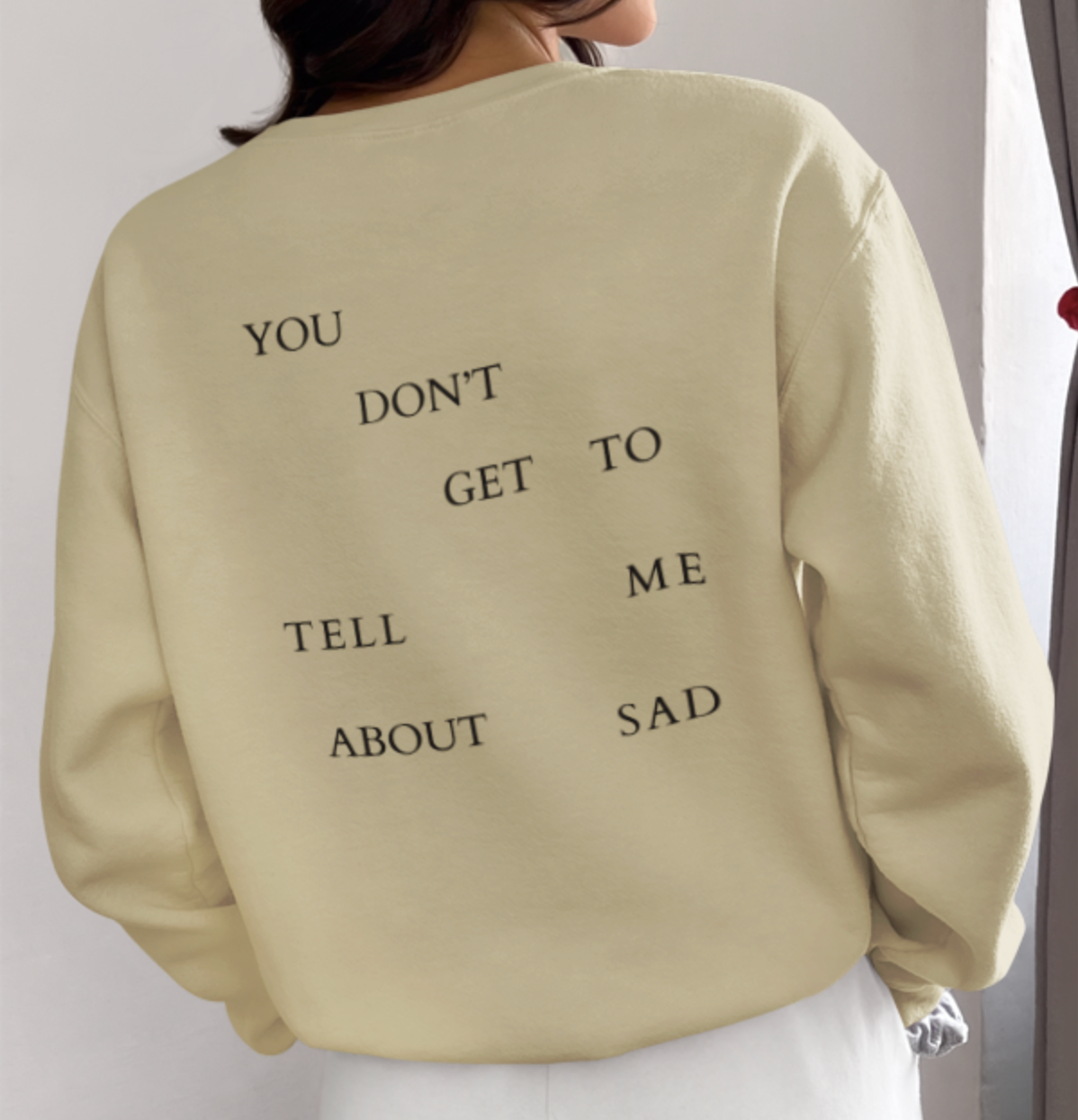 The Tortured Poets Department, Vinyl printed, Crewneck Sweatshirt