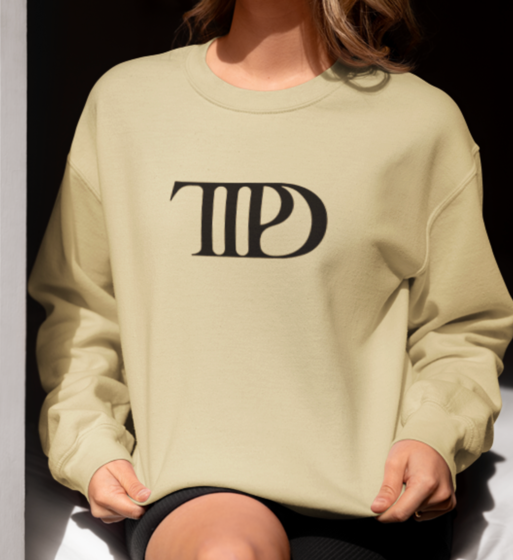 The Tortured Poets Department, Vinyl printed, Crewneck Sweatshirt