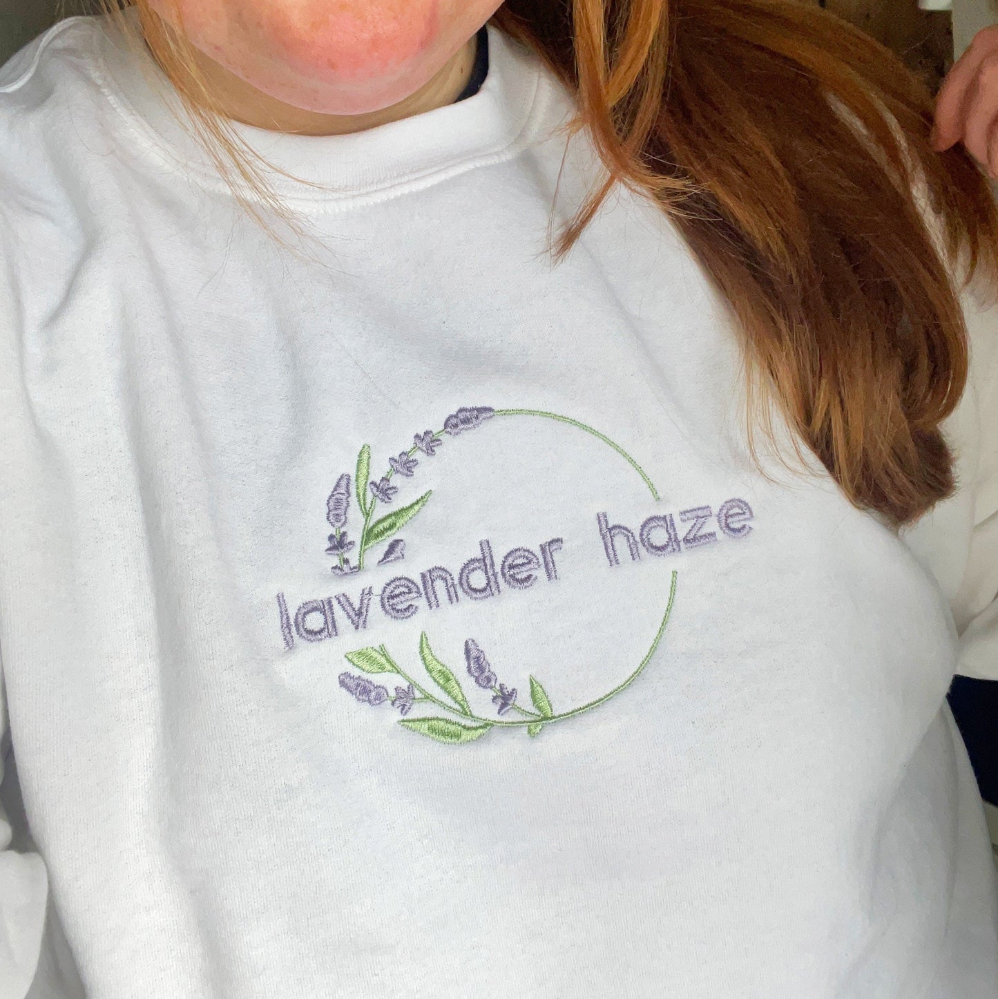 EMBROIDERED Lavender Haze - Midnights - sweatshirt